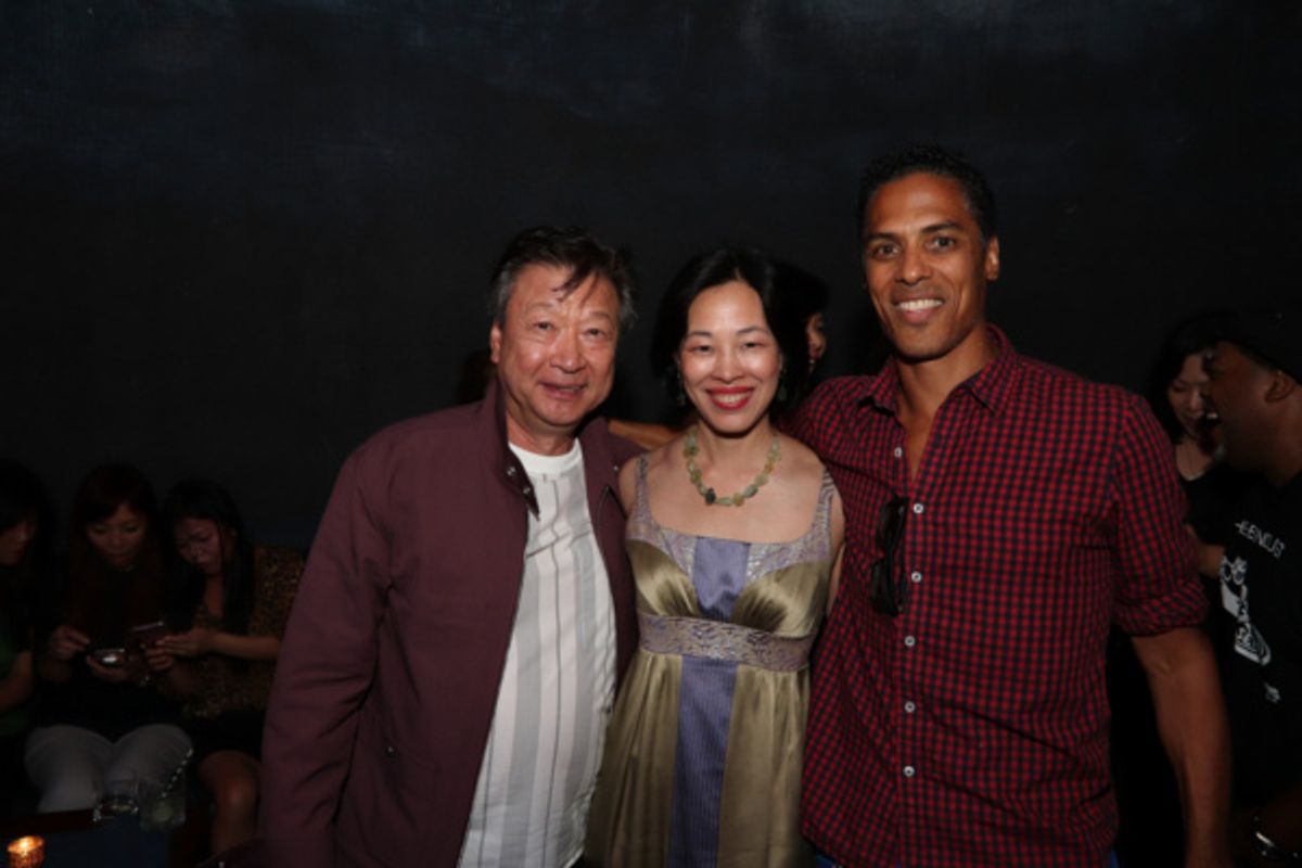 Tzi Ma, Lia Chang, Taimak. Photo by Garth Kravits at 