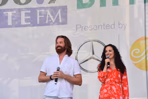 Jacob Smith and Nina Lafarga @ BroadwayWorld Jacob Smith and Nina Lafarga Photo