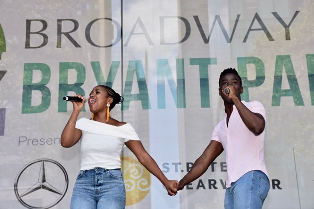 Pearl Khwenzi and Bradley Gibson at 