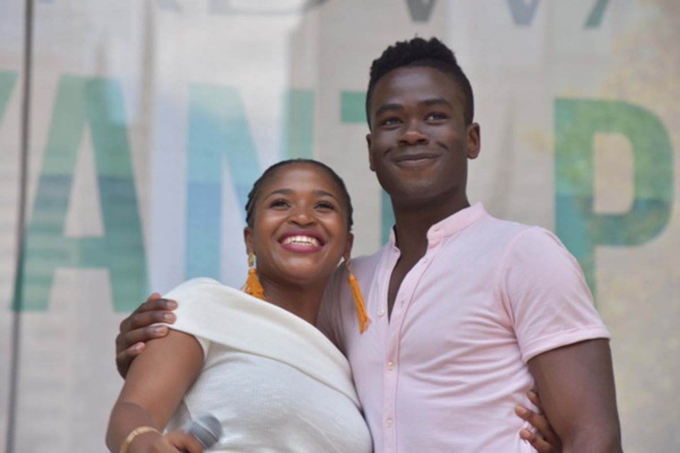 Photo Coverage: Ryann Redmond, Arielle Jacobs, and More Perform at Broadway in Bryant Park  Image