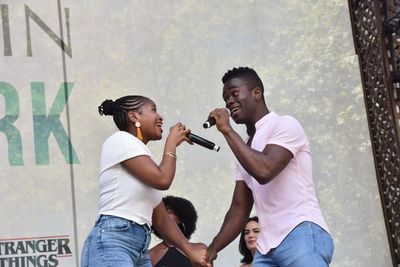 Pearl Khwenzi and Bradley Gibson Photo
