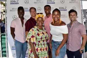 Bradley Gibson, Michael Hollick, Tshidi Manye, L. Steven Taylor, Pearl Khwenzi and Fr Photo