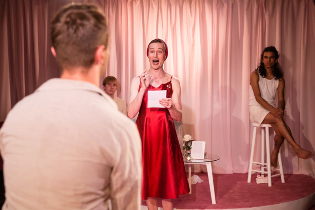 Michael Burrows, Luke Mullins, Ben Chinapen at 