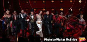 Robyn Hurder, Ricky Rojas, Aaron Tveit, Danny Burstein, Karen Olivo, Tam Mutu and Sah Photo