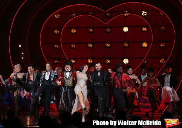 Robyn Hurder, Ricky Rojas, Aaron Tveit, Danny Burstein, Karen Olivo, Tam Mutu and Sah Photo