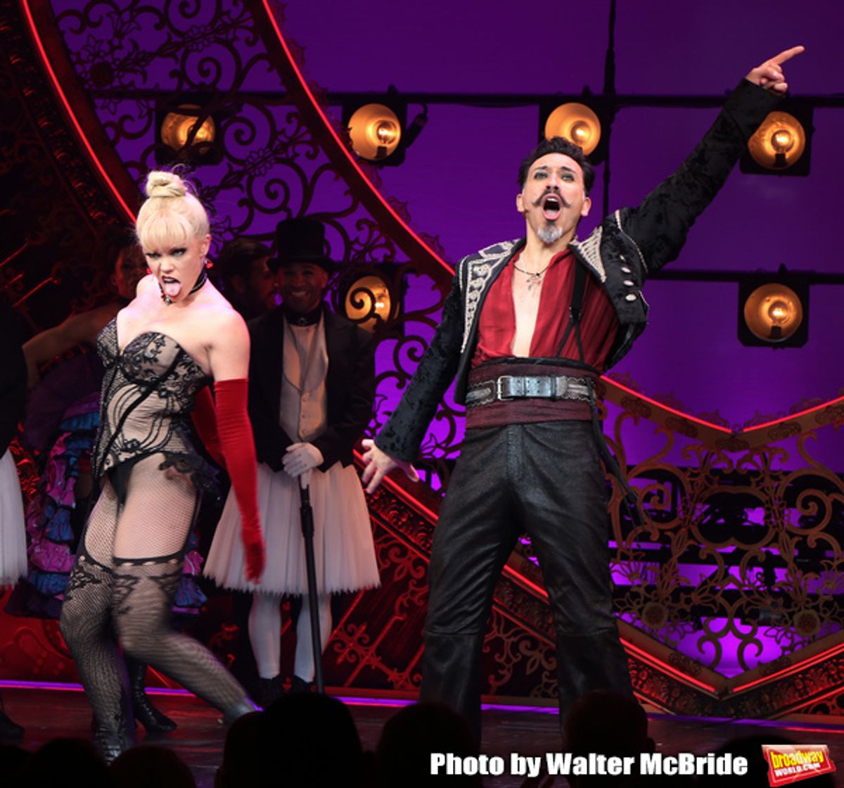 Robyn Hurder and Ricky Rojas at 