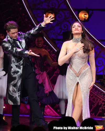 Aaron Tveit and Karen Olivo Photo