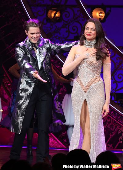 Aaron Tveit and Karen Olivo  Photo