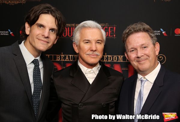 Alex Timbers, Baz Luhrmann and John Logan Photo