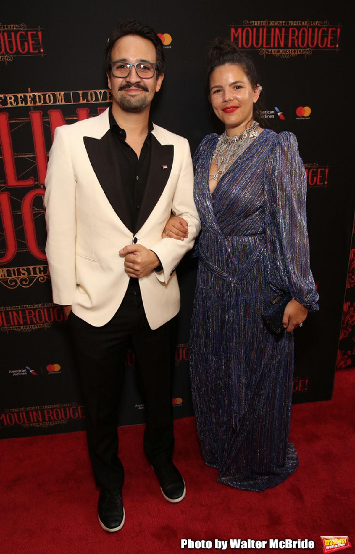 Lin-Manuel Miranda and Vanessa Nadal at 