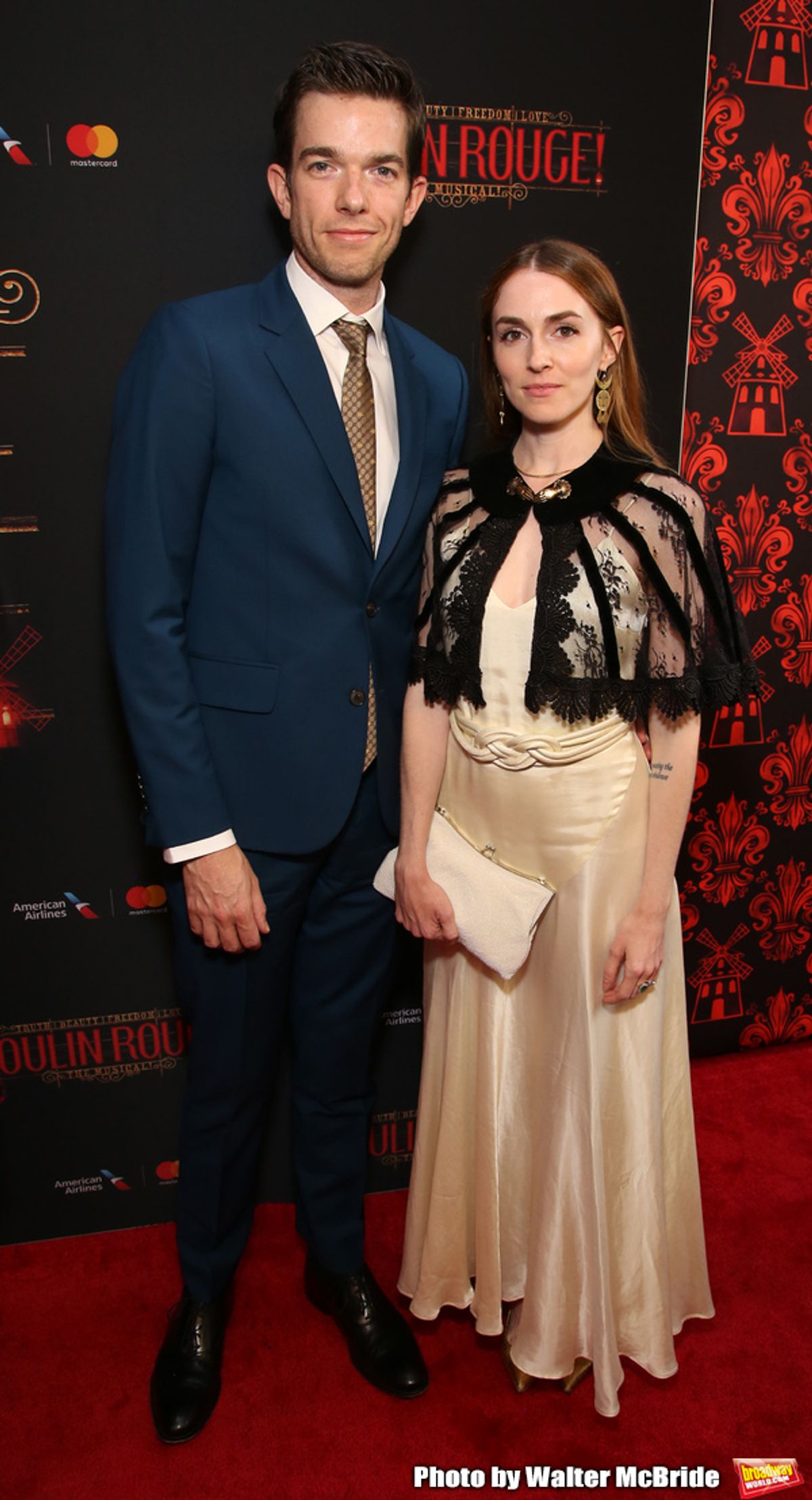 John Mulaney and Annamarie Tendle at 