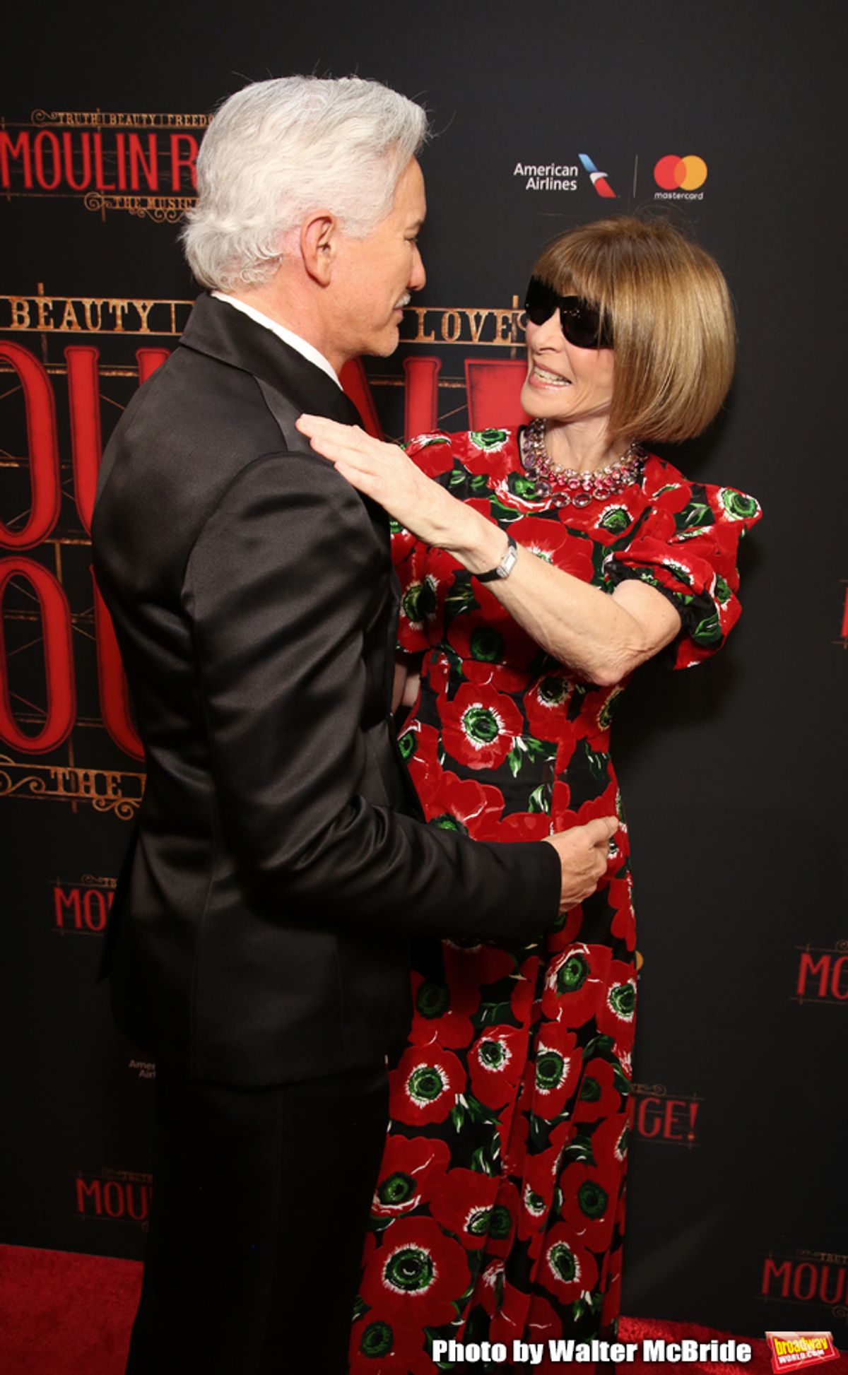 Baz Luhrmann and Anna Wintour at 