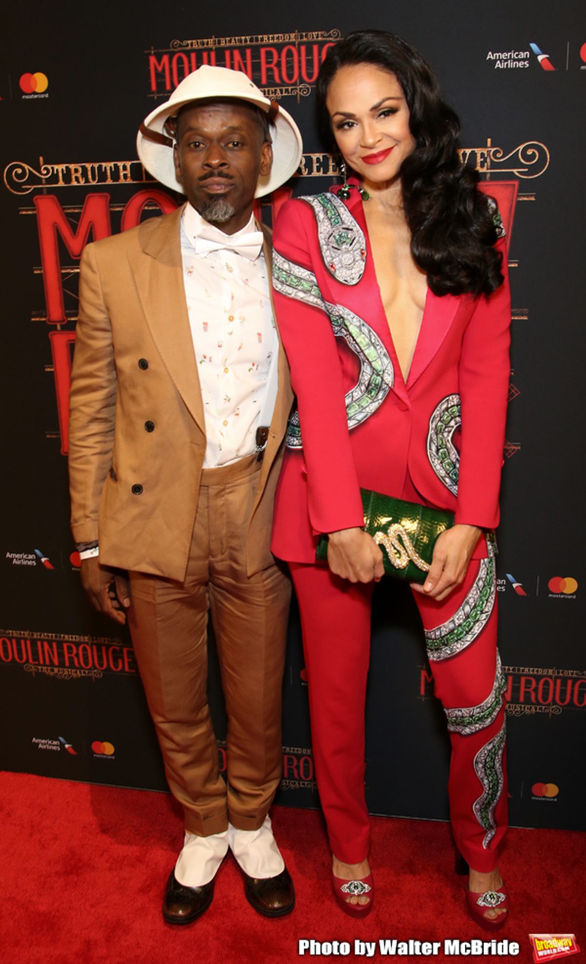 Sahr Nguajah and Karen Olivo  at 