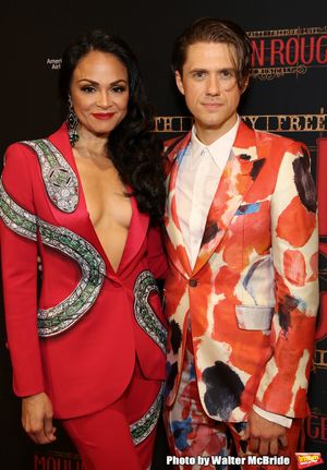 Karen Olivo and Aaron Tveit  Photo