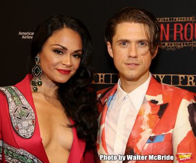 Karen Olivo and Aaron Tveit  Photo