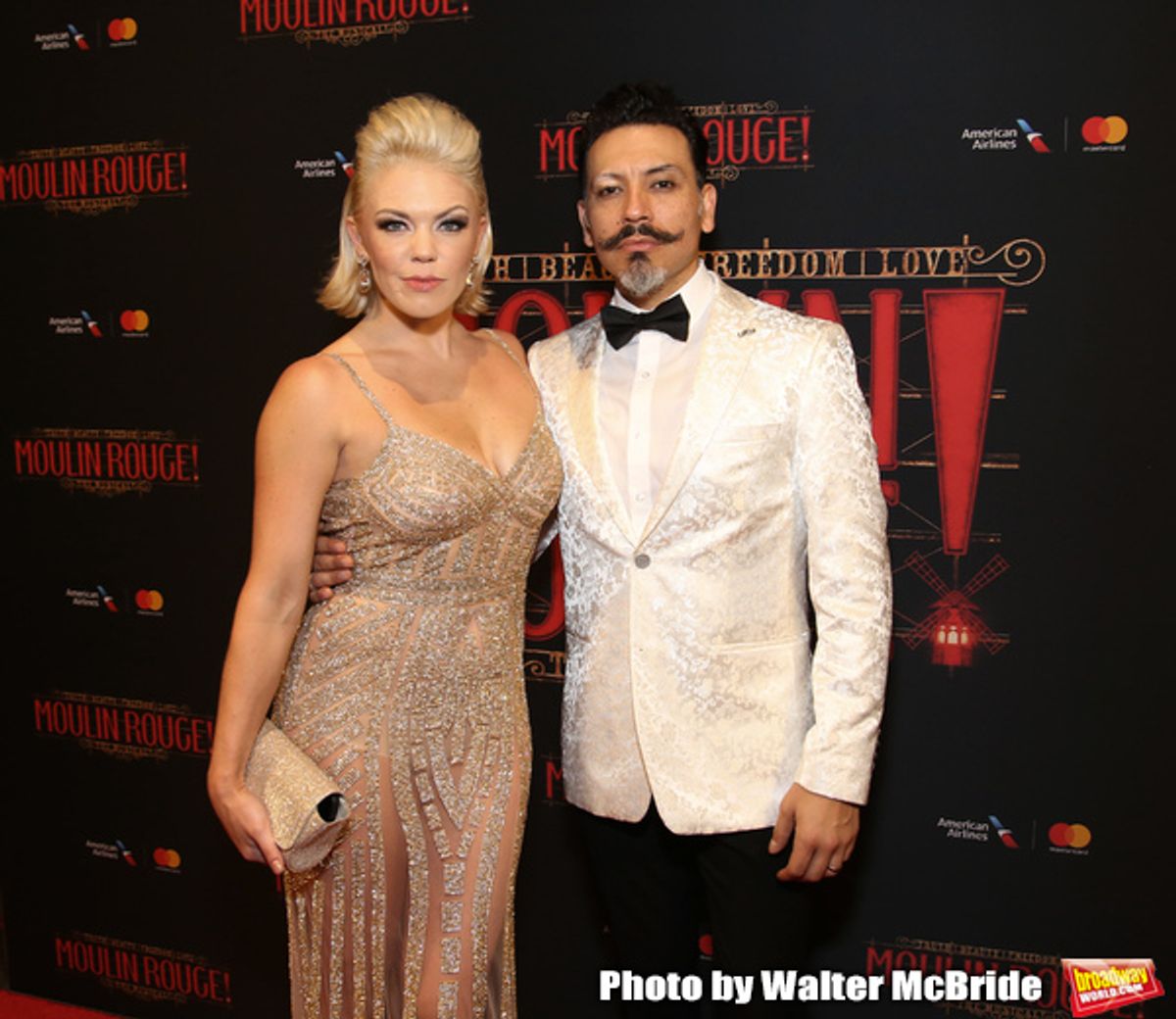 Robyn Hurder and Ricky Rojas  at 