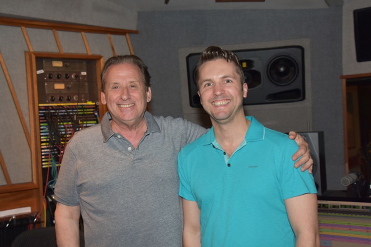 Lou Holtzman and Clint Edwards at 