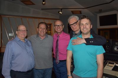 Ken Bloom, Lou Holtzman, Richie Ridge, Preston Ridge and Clint Edwards Photo