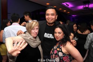 Asia Society''s Rachel Cooper, Jose Llana and Maria-Christina Oliveras Photo