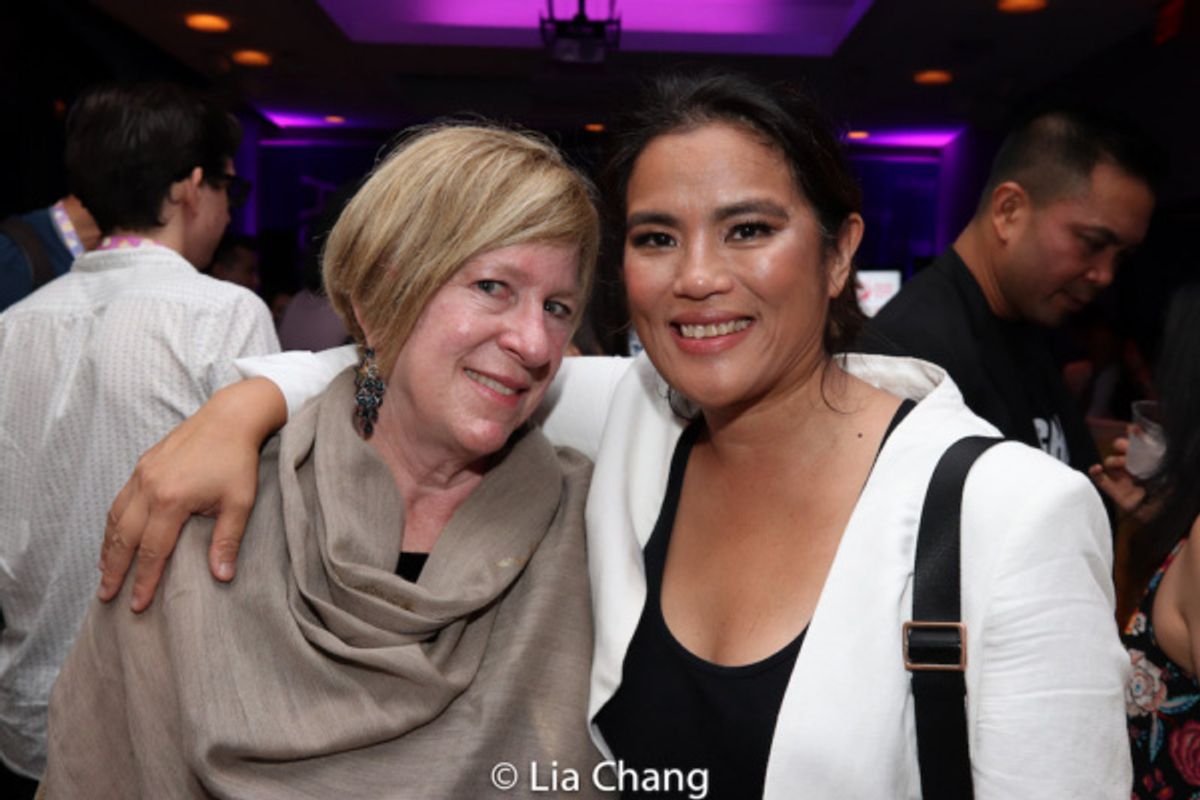 Rachel Cooper and Diane Paragas at 