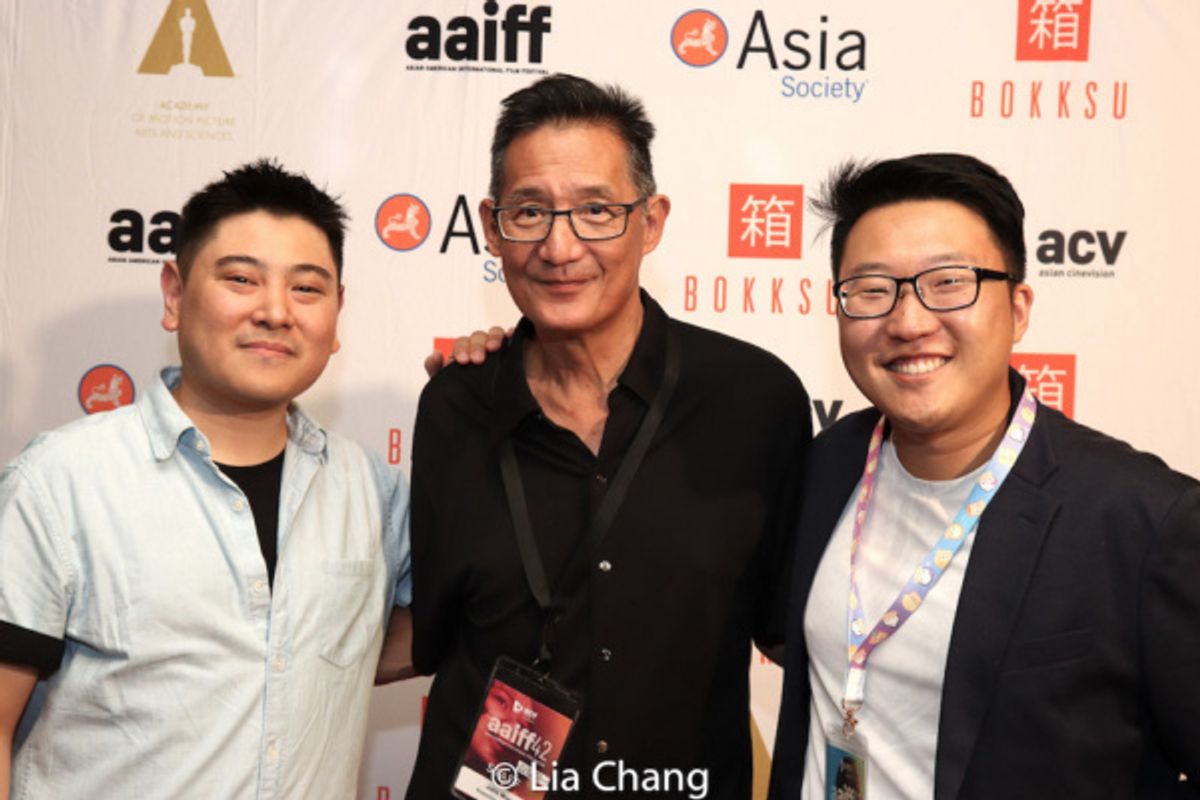 Julian Kim, John Woo and Peter S. Lee at 