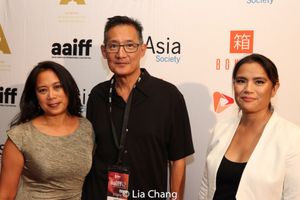 Commissioner of the Mayor?s Office of Media and Entertainment Anne del Castillo, Asian Cinevision Executive Director John Woo and YELLOW ROSE Director/Writer Diane Paragas @ BroadwayWorld Commissioner of the Mayor?s Office of Media and Entertainment Anne del Castillo, Asia Photo