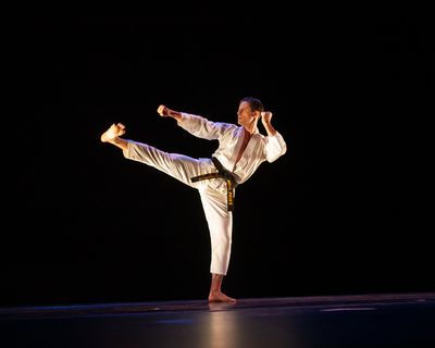 Dancers for Good co-founder Michael Apuzzo performing "The Offering"--a commissioned  Photo
