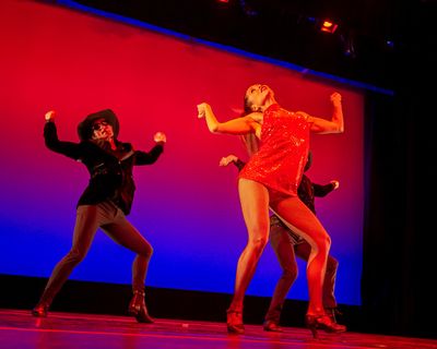 Nicholas de la Vega, Bianca Pamela Marroquin and Nicholas Sipes perform Bob Fosse's " Photo