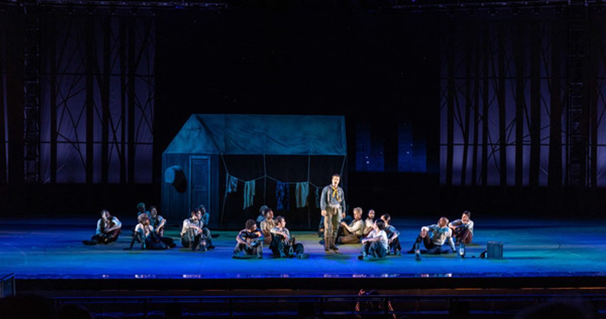 Omar Lopez-Cepero and cast at 