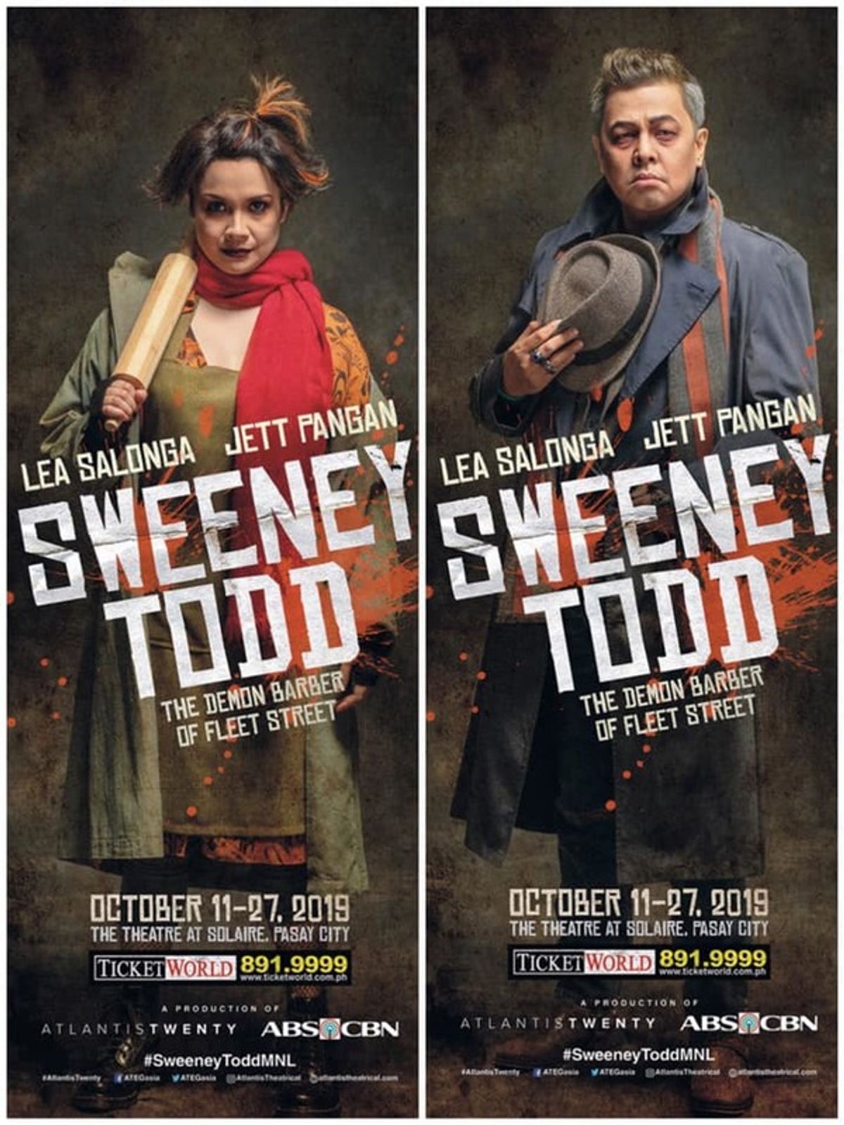 Jett Pangan, Lea Salonga at 