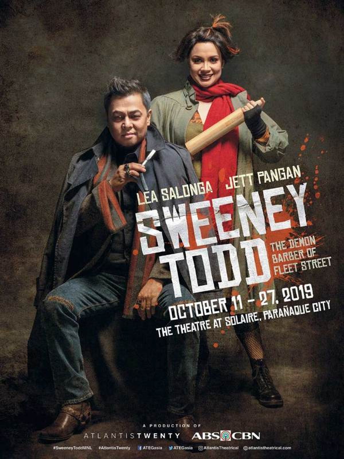 Jett Pangan, Lea Salonga at 