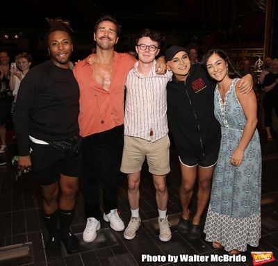 Broadway debuts: Olutayo Bosede, Caleb Marshall, Evan Kinnane, Jeigh Madjus and Karli Photo