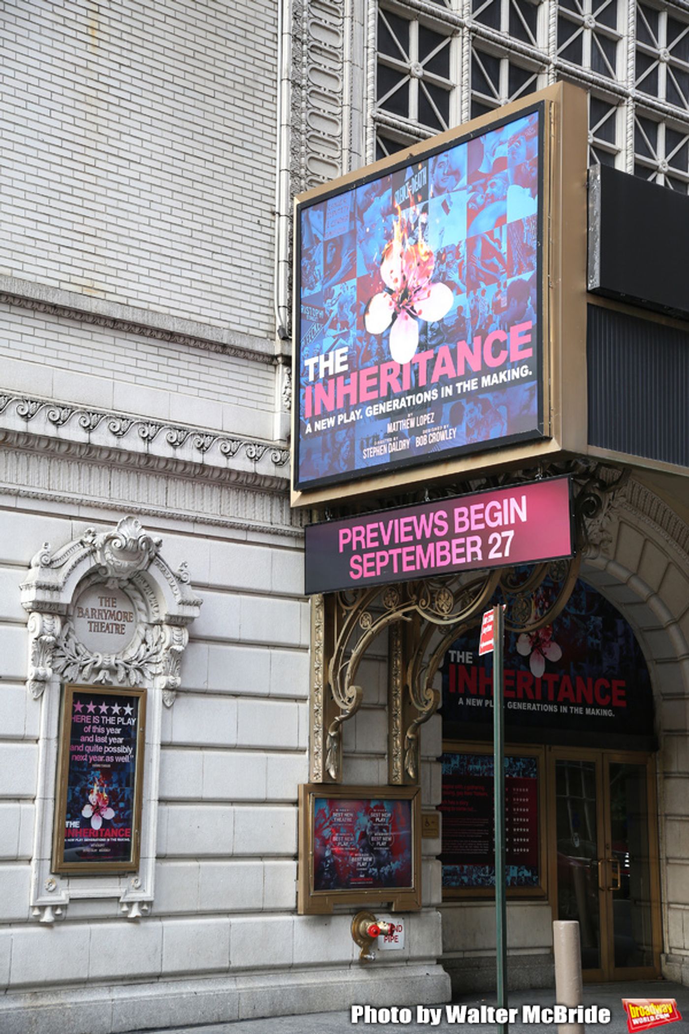 UP on the Marquee: THE INHERITANCE  Image