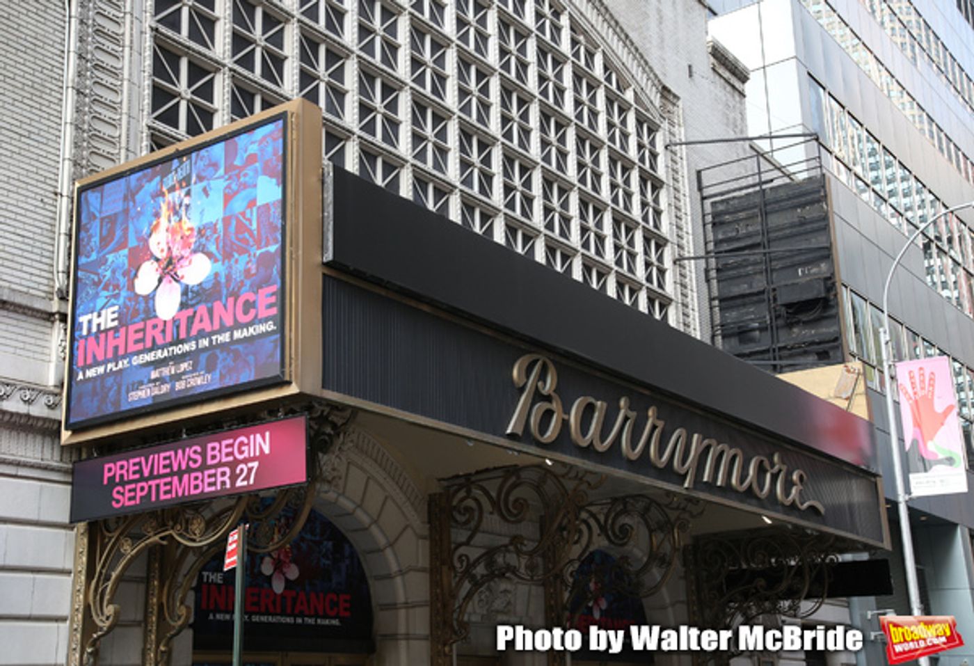 UP on the Marquee: THE INHERITANCE  Image