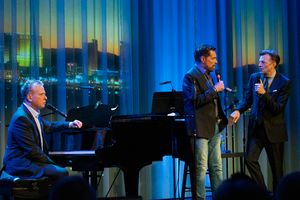 Billy Stritch, Clint Holmes, Jim Caruso Photo