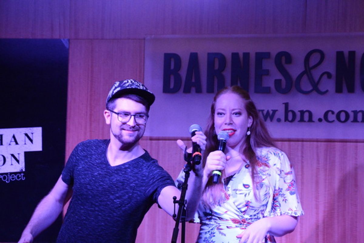 Charlie Rosen and Jennifer Ashley Tepper at 