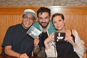 George Salazar, Joe Iconis and Lauren Marcus Photo