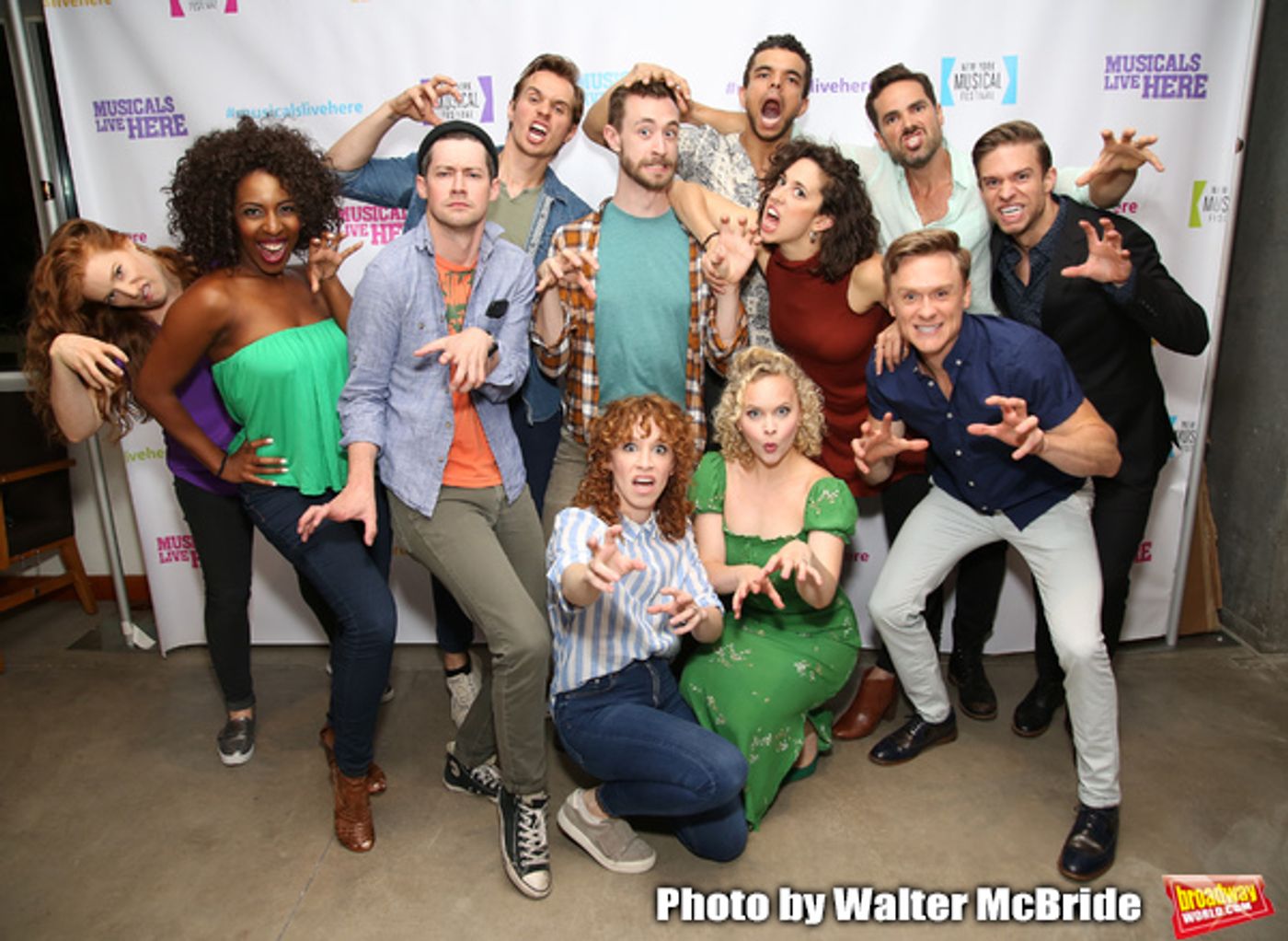 Photo Coverage: Backstage at ALIVE! THE ZOMBIE MUSICAL, Starring Amanda Jane Cooper, Zach Adkins, and More! Photo Coverage: Backstage at ALIVE! THE ZOMBIE MUSICAL, Starring Amanda Jane Cooper, Zach Adkins, and More! Image