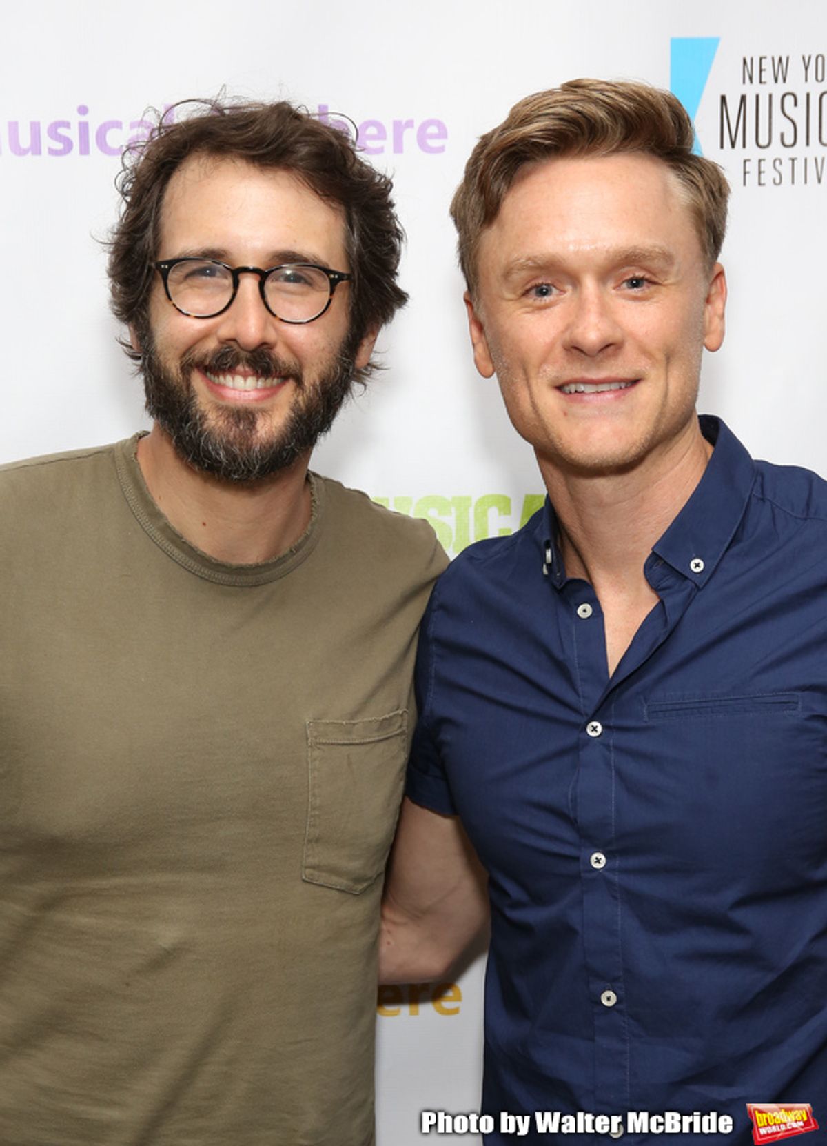 Josh Groban and Josh Canfield at 