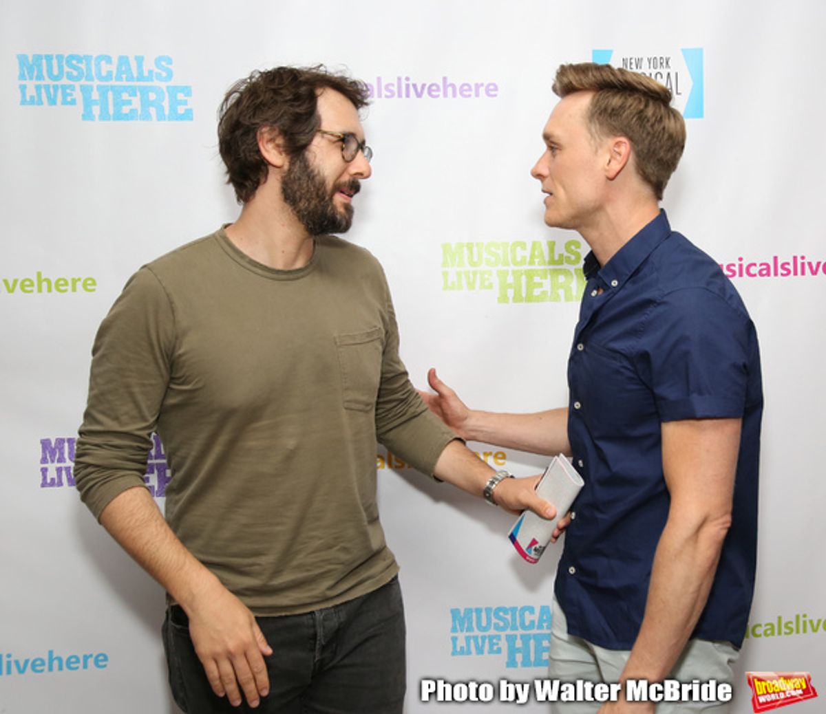 Josh Groban and Josh Canfield  at 