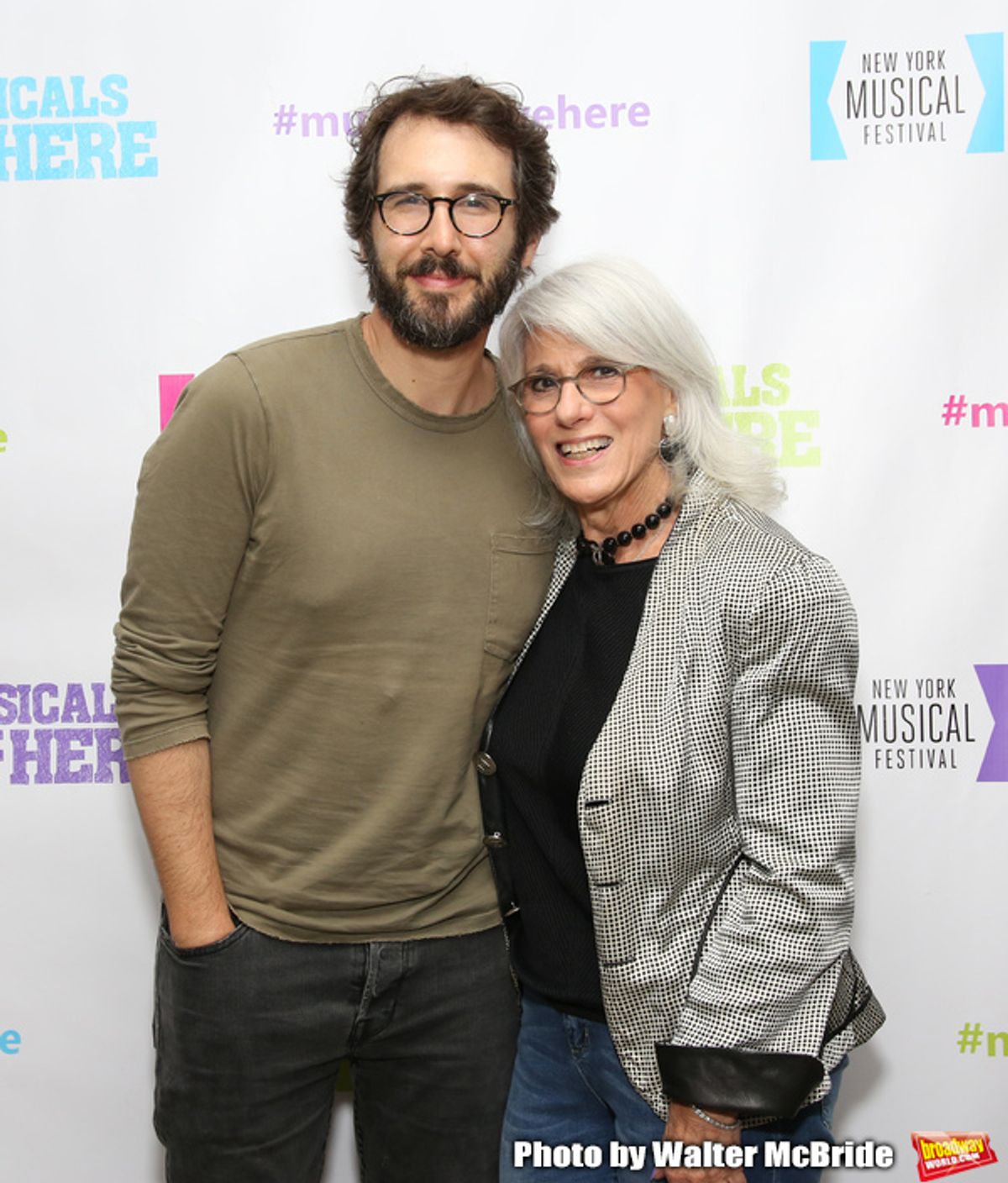 Josh Groban and Jamie deRoy at 