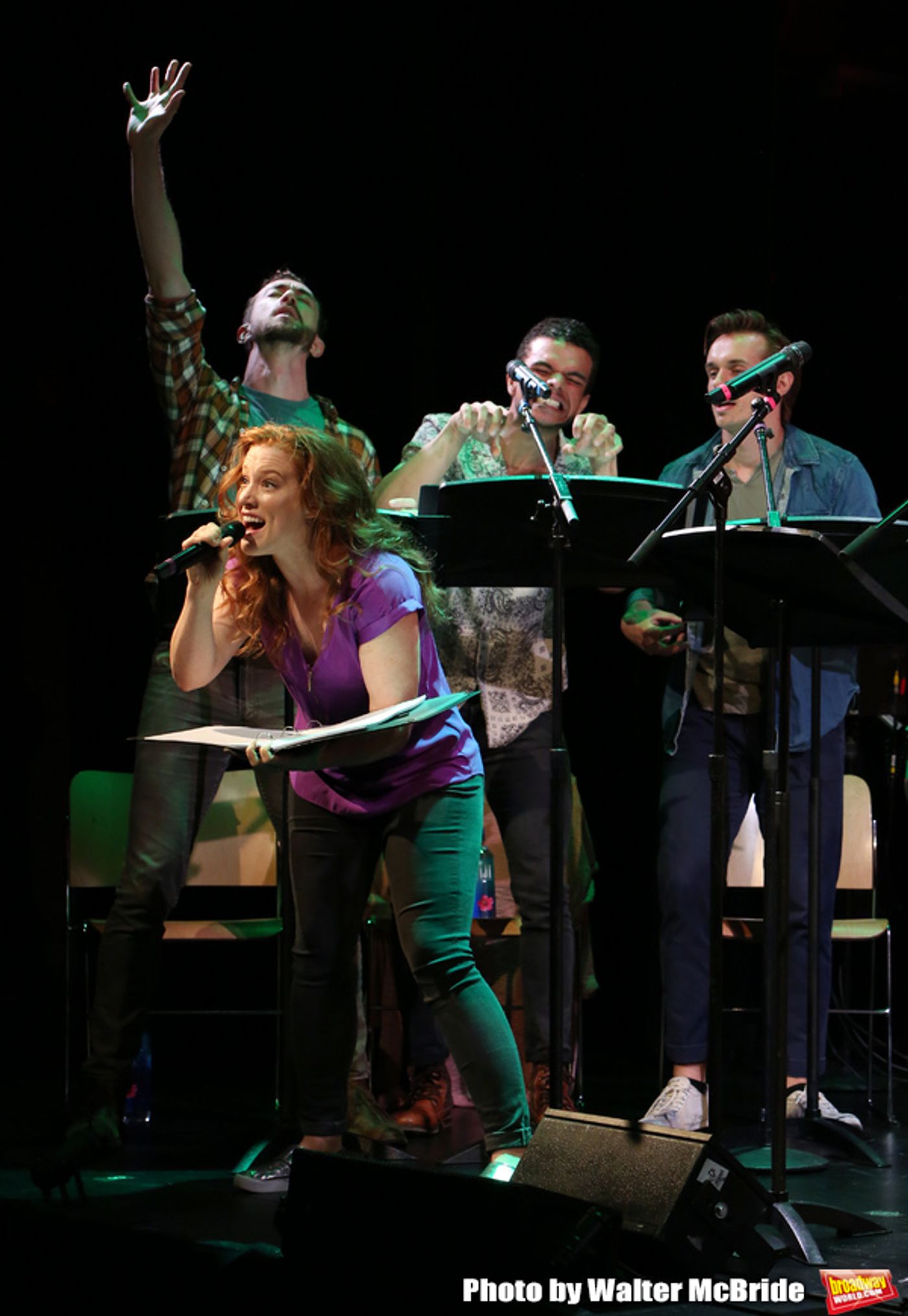 Photo Coverage: First Look at ALIVE! THE ZOMBIE MUSICAL in Concert at NYMF  Image