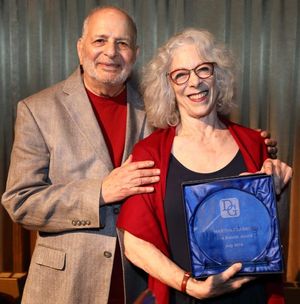 Alfred Uhry, Martha Clarke
 Photo