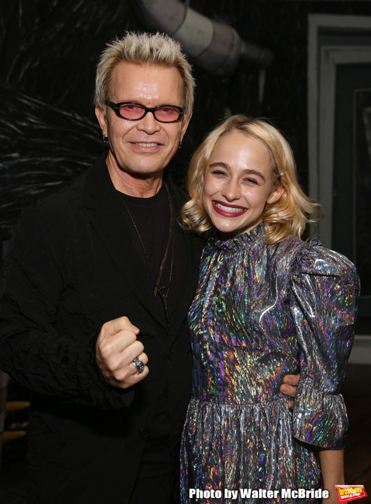 Billy Idol and Sophia Anne Caruso at 