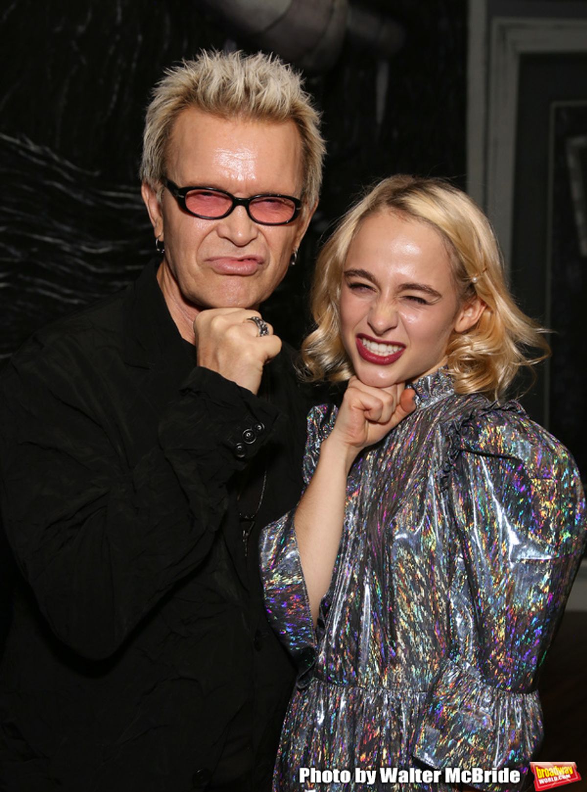 Billy Idol and Sophia Anne Caruso at 
