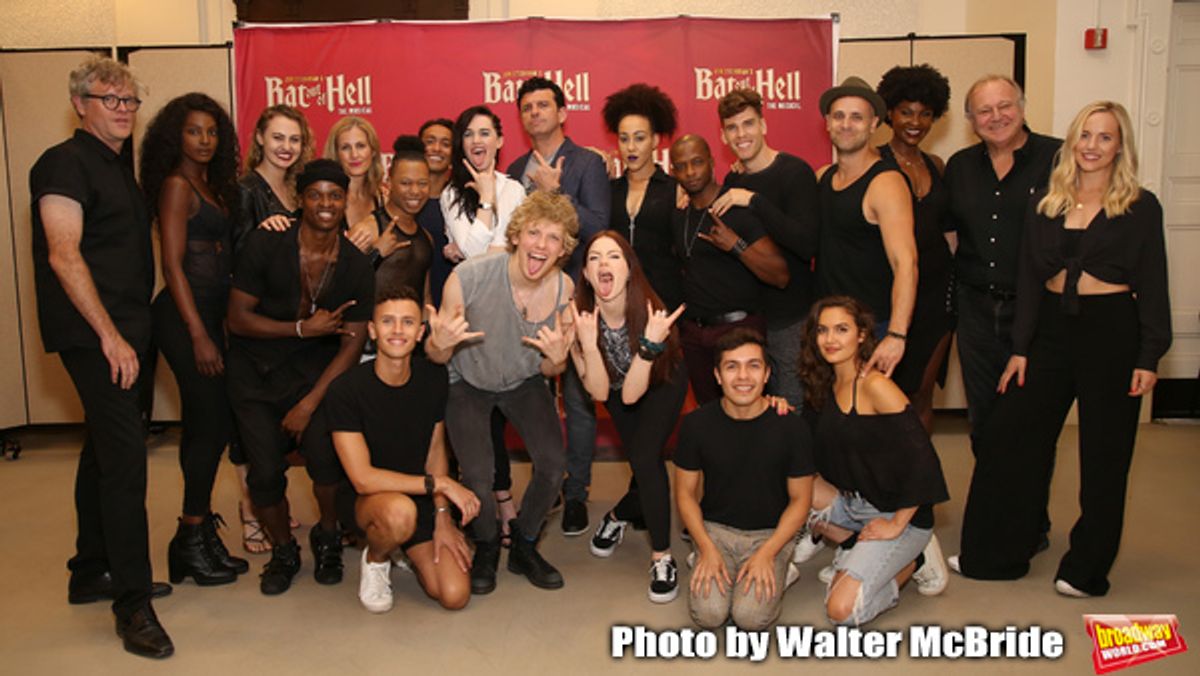 Andre Polec, Christina Bennington, Bradley Dean, Lena Hall, Avoince Hoyles, Danielle Steers, Tyrick Wiltez Jones, Jay Scheib, Xena Gusthart and the cast at 