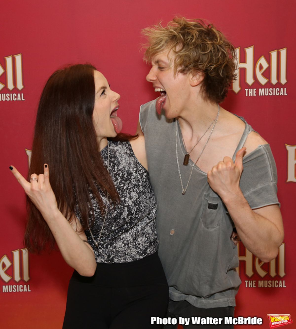 Christina Bennington and Andrew Polec  at 