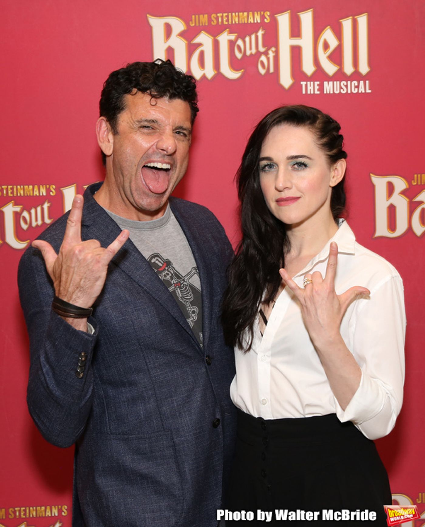 Photo Coverage: Meet the Cast of BAT OUT OF HELL, Led By Andrew Polec, Christina Bennington, Lena Hall, and More!  Image