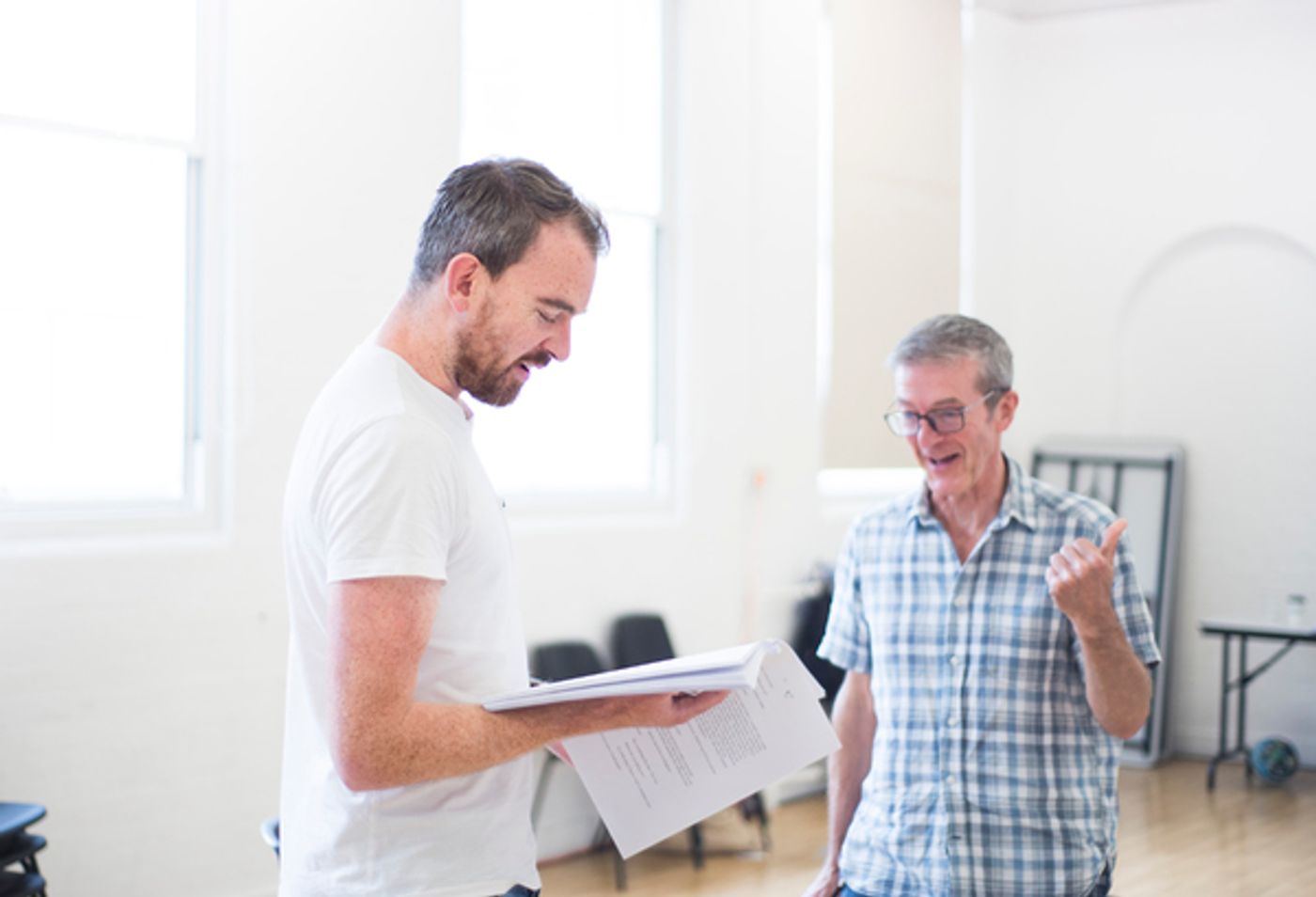 Photo Flash: Inside Rehearsal For THE NIGHT WATCH at Devonshire Park Theatre, Eastbourne  Image