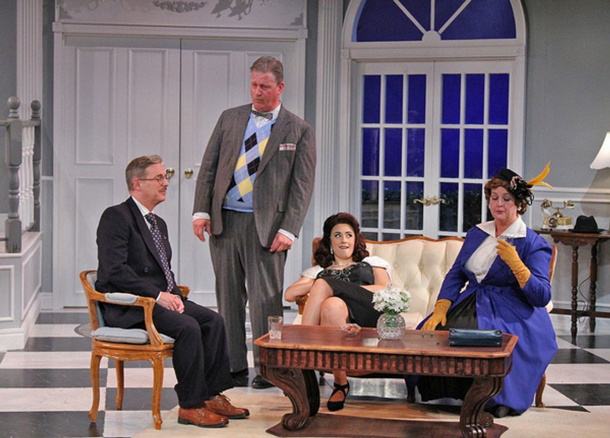 Steven Bidwell, Patrick White, Briana Gantsweg and Nancy Kane at 